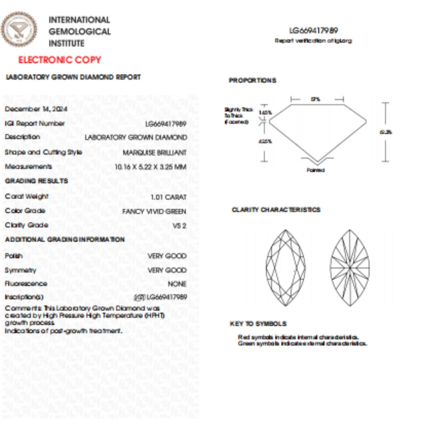 1 CT Marquise Vivid Green Lab Grown Diamond For Engagement Halo Ring | Anniversary Gift