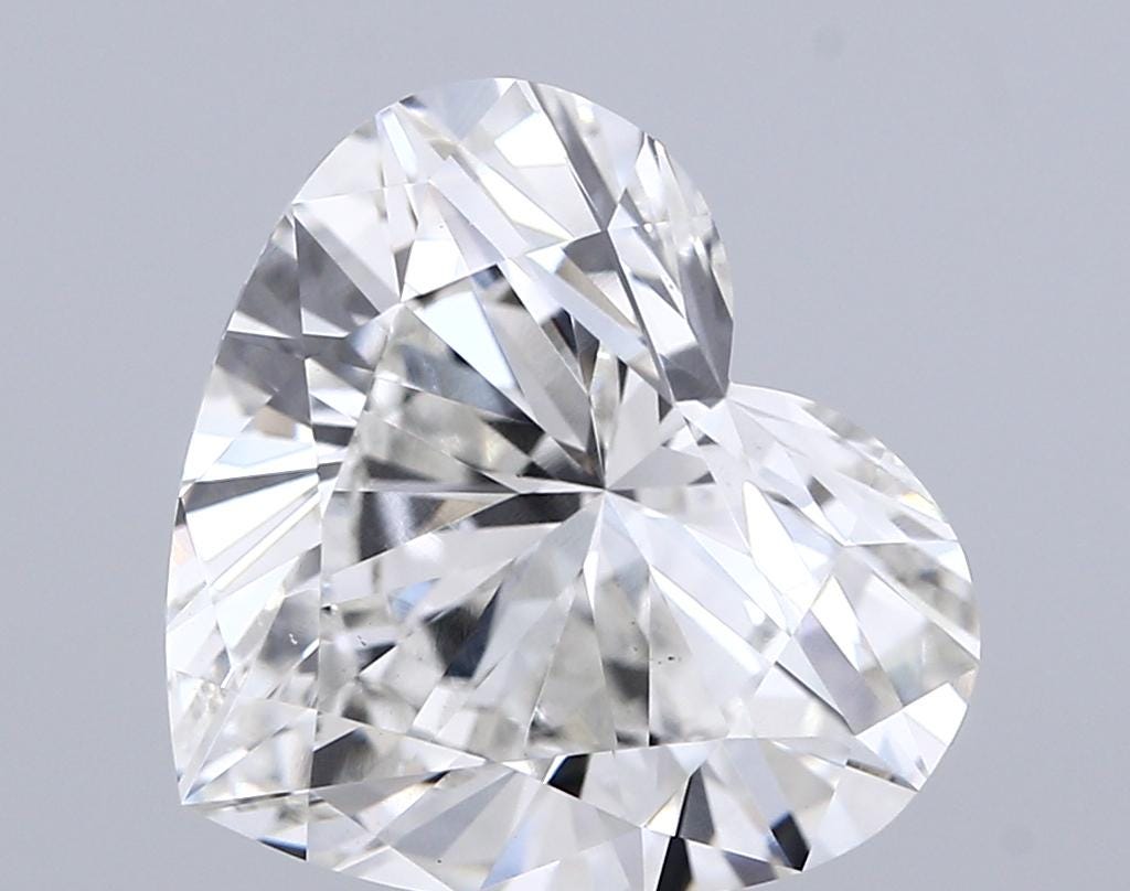 6 CT Heart Shape Lab Grown Diamonds For Engagement Ring