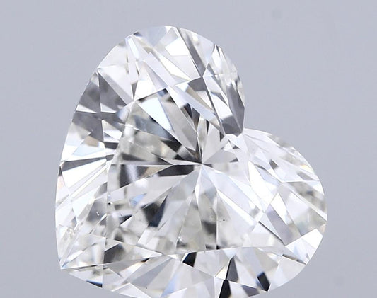 6 CT Heart Shape Lab Grown Diamonds For Engagement Ring