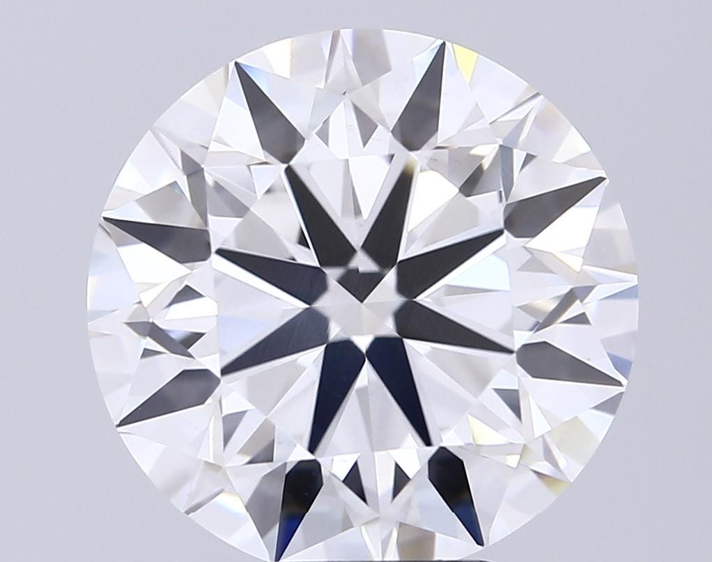 6.52 CT Round Lab Grown Diamond For Engagement Ring