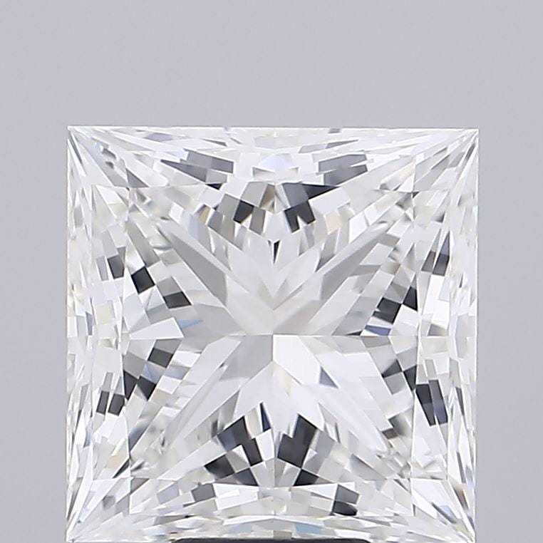 10 CT Princess Cut CVD Diamond For Engagement Ring | Certified Diamond