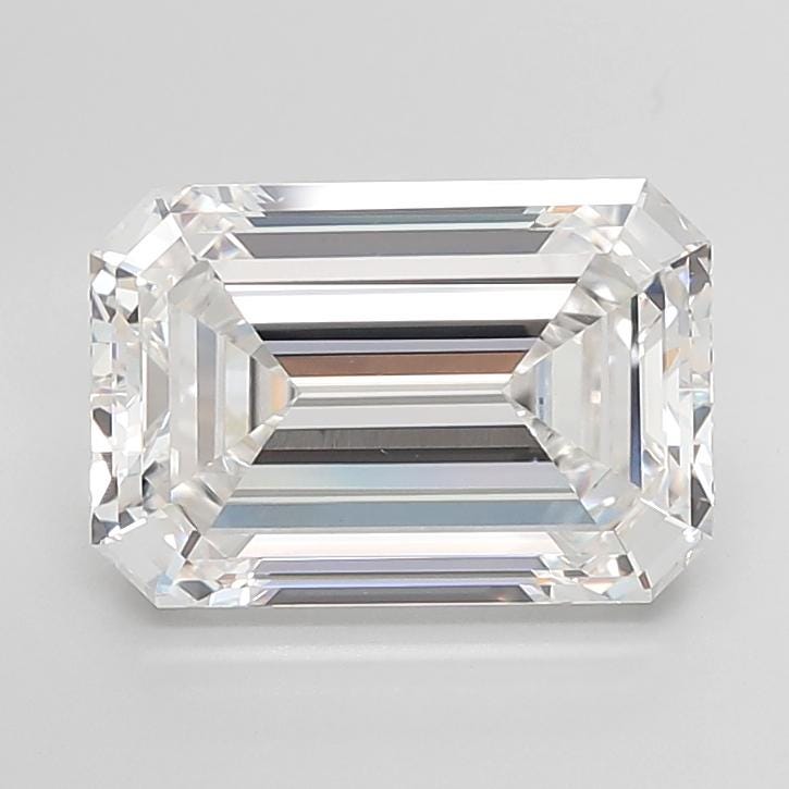 10 CT Emerald Cut Lab Grown Diamond F-VVS2 for Ring or Anniversary Gift | IGI Certified | Gift for Wife
