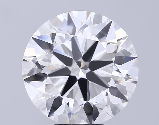 9 CT Round Lab Grown Diamond For Engagement Ring