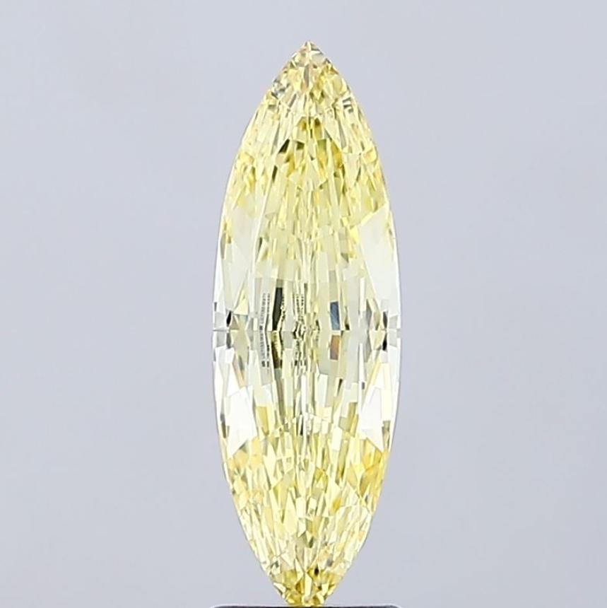 2.12 CT Yellow Marquise Cut Lab Grown Diamond for Engagement Ring | IGI Certified | Diamond for Necklace or Bracelet