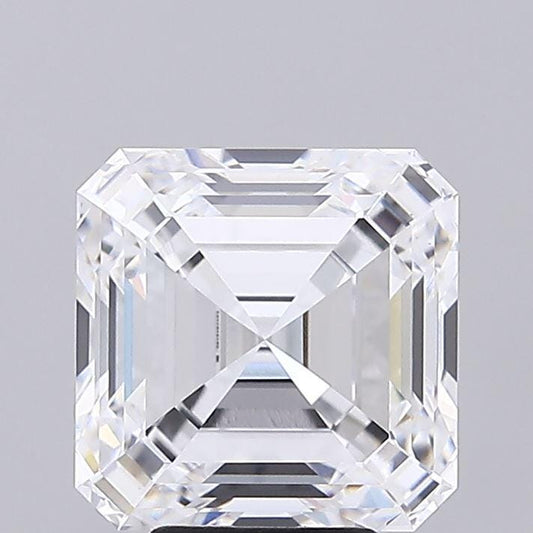 5.52 CT Asscher Lab Grown Diamond For Custom Jewelry