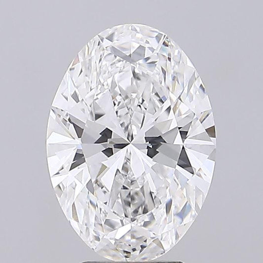 4 CT Oval Shape Lab Grown Diamond For Engagement Ring