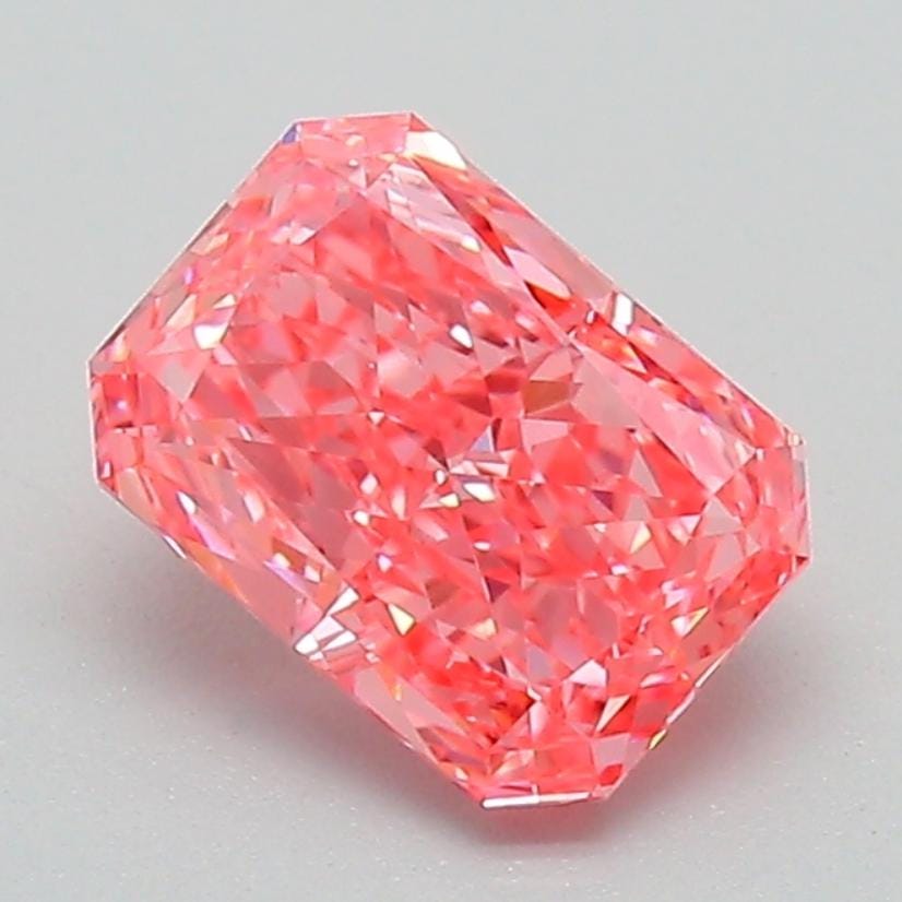 1 CT Pink Radiant Cut Lab Grown Diamond for Engagement Ring or Anniversary Gift | IGI Certified | Best Diamond for Jewelry