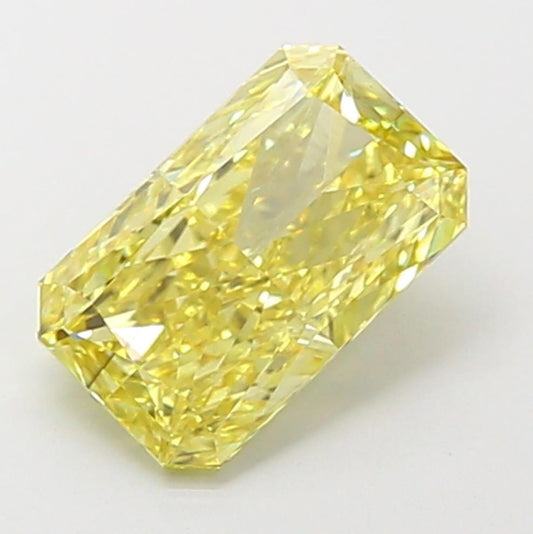 2 CT Yellow Radiant Cut Lab Grown Diamond | IGI Certified | Diamond for Engagement Ring or Anniversary Gift