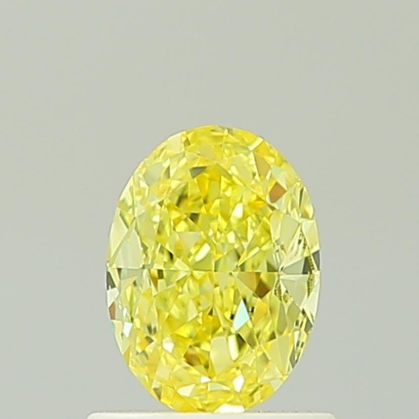 1 CT Yellow Oval Cut Lab Grown Diamond for Engagement Ring or Anniversary Gift | IGI Certified | Gift for Wife