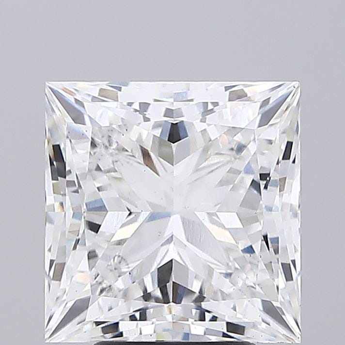 5.57 CT Princess Cut Lab Grown Diamond For Engagement Ring