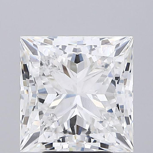 5.57 CT Princess Cut Lab Grown Diamond For Engagement Ring