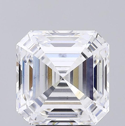 5.13 CT Asscher Cut Lab Grown Diamond | IGI Certified | Best for Anniversary Gift or Wedding Gift