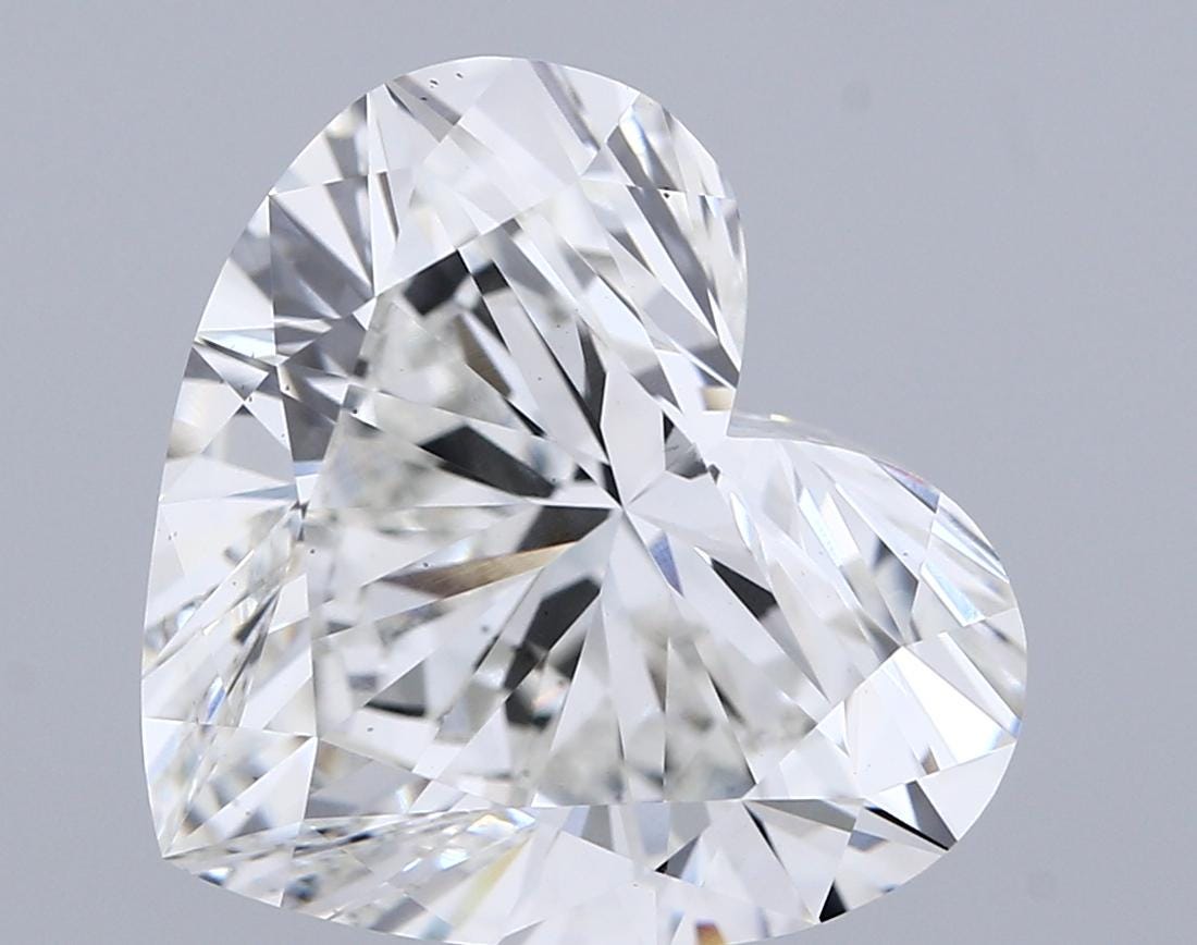8 CT Heart Cut Lab Grown Diamond For Engagement Ring