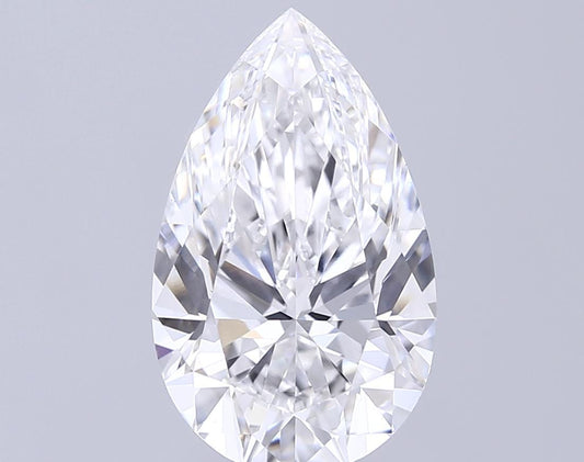 5.58 CT Pear Loose Lab Grown Diamond | Lab Created Diamond for Engagement Ring | Best Lab Diamond for Anniversary Gift