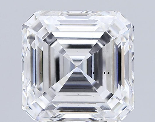 7 CT Asscher Cut Lab Grown Diamond For Engagement Ring