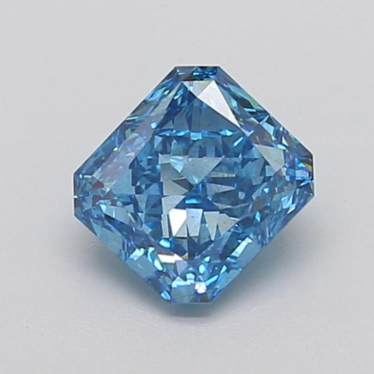 2.19 CT Blue Radiant Cut Lab Grown Diamond for Engagement Ring | IGI Certified | Diamond for Anniversary Gift or Wedding Gift