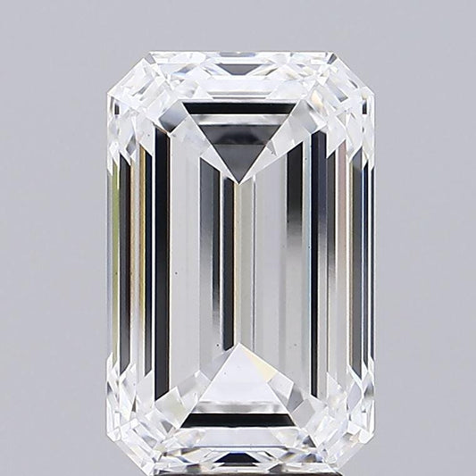 6.19 CT Emerald Cut Lab Grown Diamond For Engagement Ring