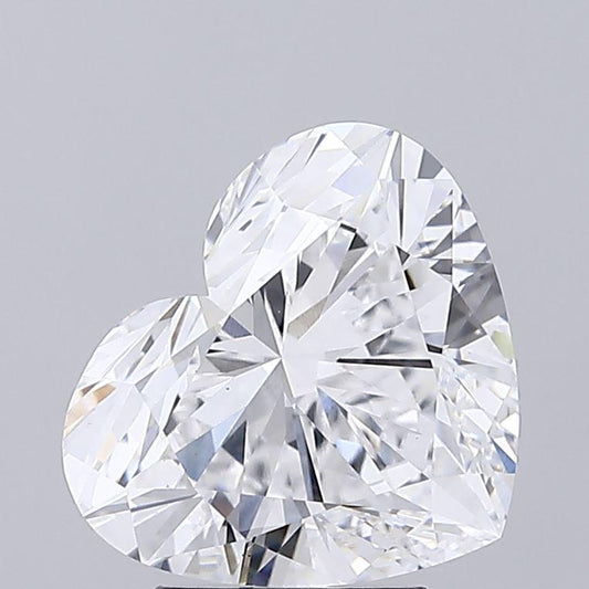 4 CT Heart Shape Lab Grown Diamond For Engagement Ring