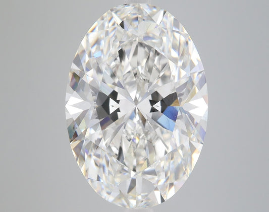 7.13 CT Oval Shape Lab Grown Diamond For Engagement Ring