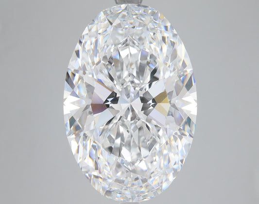 8 CT Oval Shape Lab Grown Diamond For Engagement Ring