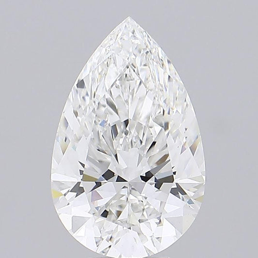 6.10 CT Pear Loose Lab Grown Diamond | Lab Created Diamond for Engagement or Anniversary Ring | Best Lab Diamond