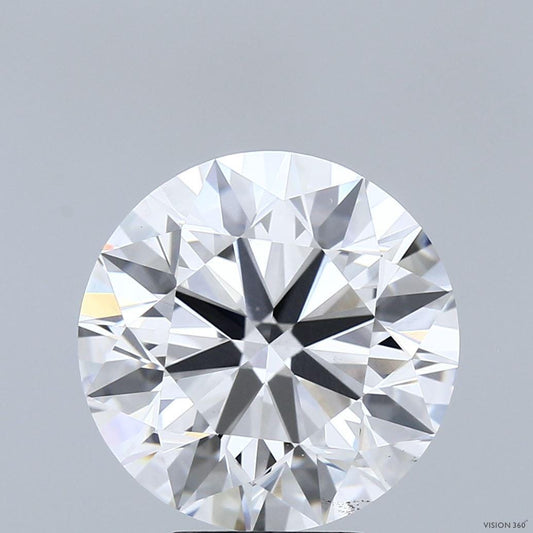 6 CT-VS2 Clarity F Color Round Lab Grown(CVD) Diamond For Engagement Ring