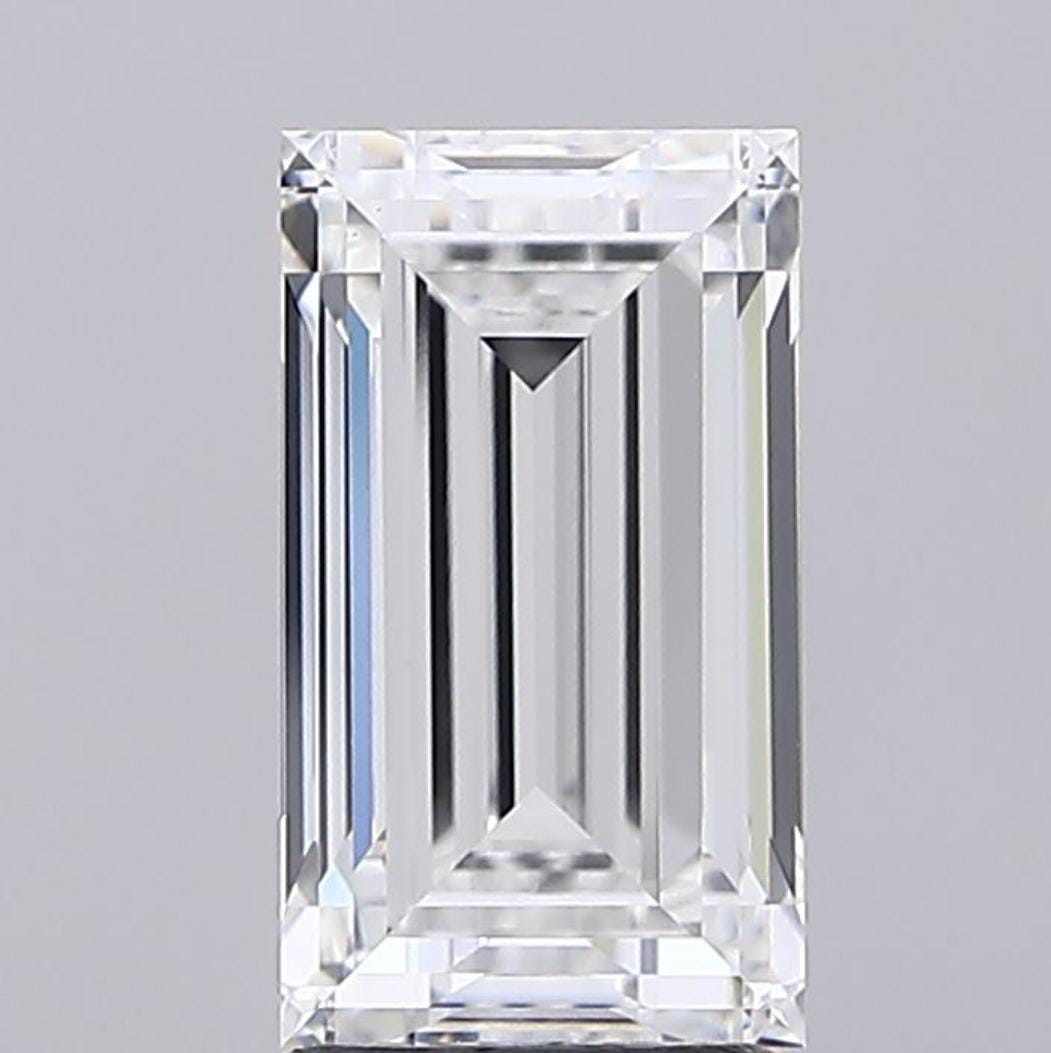 3.35 CT Baguette Cut Lab Grown Diamond for Engagement Ring