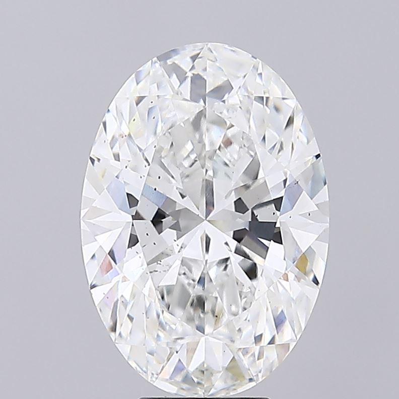 6.51 CT Oval Shape Lab Grown Diamond For Engagement Ring