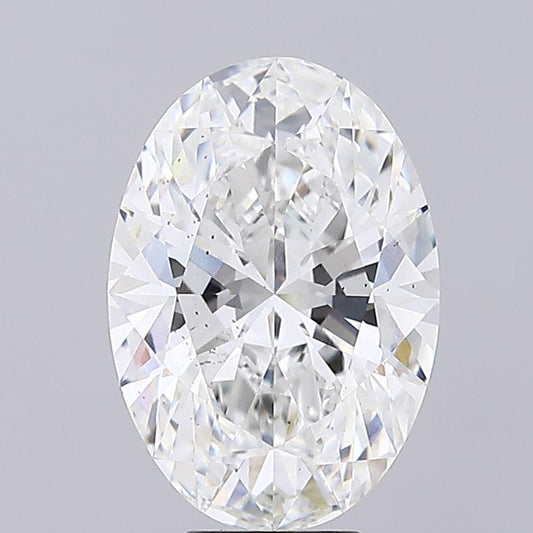 6.51 CT Oval Shape Lab Grown Diamond For Engagement Ring