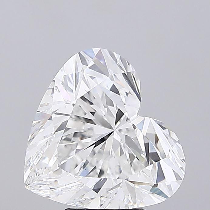 6 CT Heart Shape Lab Created Diamond For Engagement Ring | Diamond Pendant