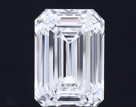 4 CT Emerald Cut Lab Grown Diamond | IGI Certified | Best for Engagement Ring or Anniversary Gift