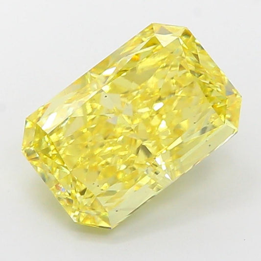 5 CT Yellow Radiant Cut Lab Grown Diamond | IGI Certified | Diamond for Necklace or Bracelet | Gift for Husband