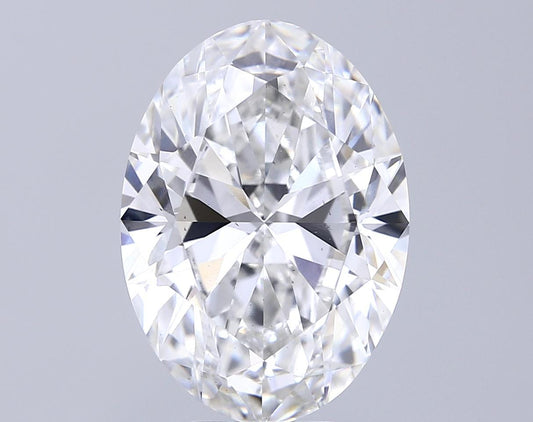 9 CT Oval Shape Lab Grown Certified Diamond For Engagement Ring