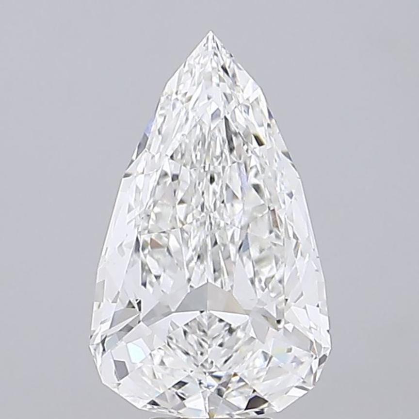 7.39 CT Pear Cut Lab Grown Diamond for Jewelry
