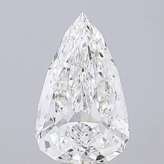 7.39 CT Pear Cut Lab Grown Diamond for Jewelry
