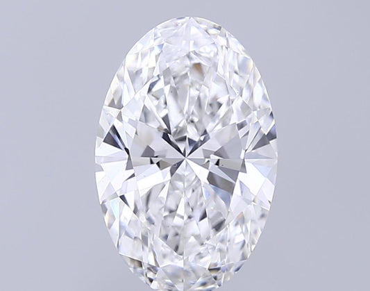 3 CT Oval Cut Lab Grown Diamond for Anniversary Gift | IGI Certified | Diamond for Engagement Ring or Jewelry