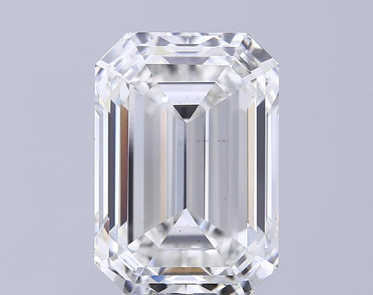 9.12 CT Emerald Cut Lab Grown Diamond For Custom Engagement Ring | Jewelry