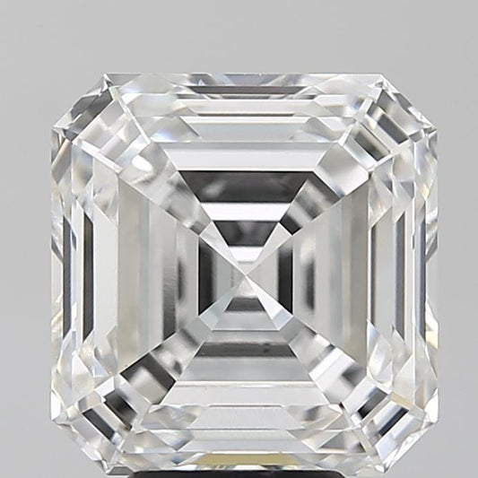 6.09 CT Asscher Cut Lab Grown Diamond