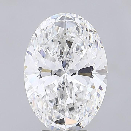 5.53 CT Oval Shape Lab Grown Diamond For Engagement Ring