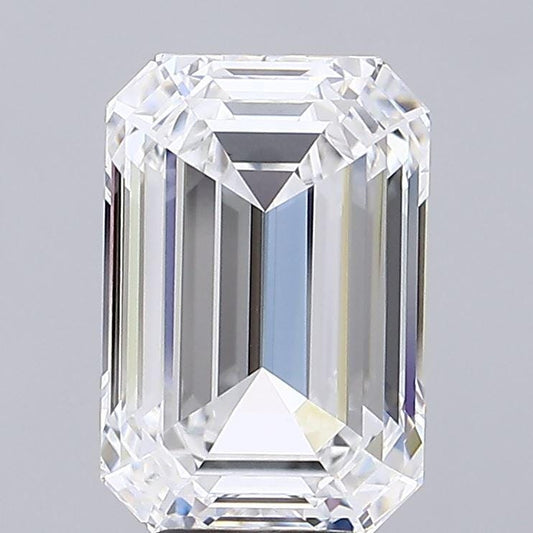 5 CT Emerald Cut Lab Grown Diamond For Engagement Ring