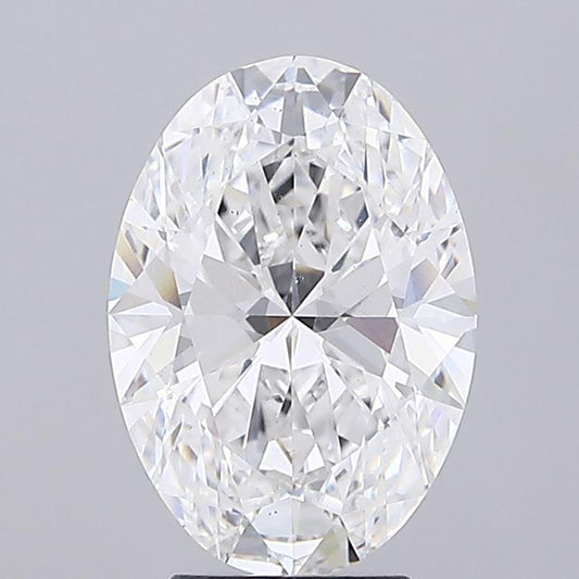 4 CT Oval Shape Lab Grown Diamond For Engagement Ring