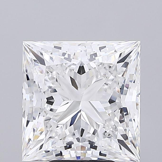 6 CT Princess Cut Lab grown Diamond For Engagement Ring