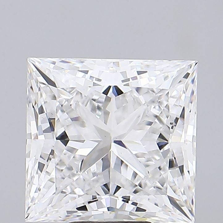 7.16 CT Princess Cut Lab Grown Diamond For Engagement Ring