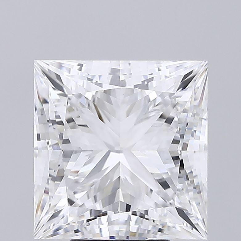 6 CT-VVS2 Clarity D Color Princess Cut Lab Grown Diamond For Engagement Ring
