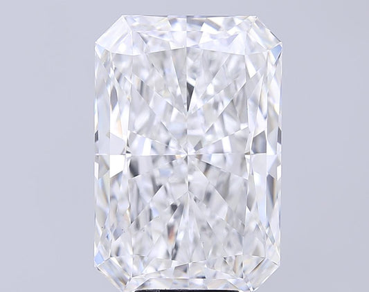 10 CT Radiant Cut Lab Created Diamond For Engagement Solitaire Ring