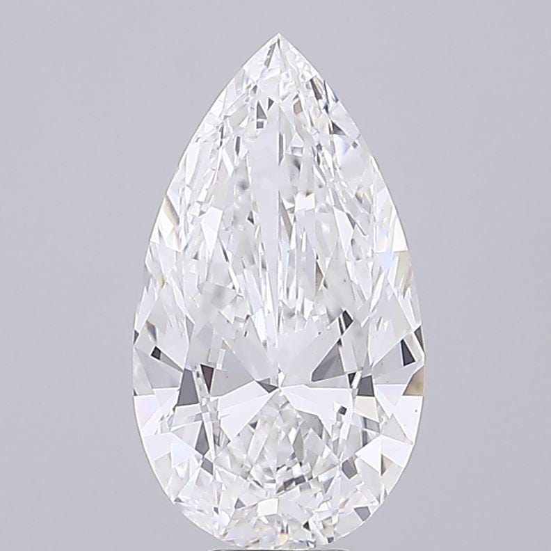 8 CT Pear Lab Grown Diamond | Loose Lab Created Diamond