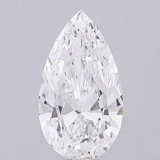 8 CT Pear Lab Grown Diamond | Loose Lab Created Diamond